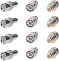 BNC Male to RCA Female Adapter Straight Connector - Reliable AV Link