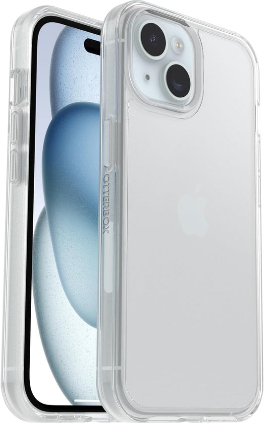 OtterBox SYMMETRY SERIES Case for iPhone 15, 14, 13 - Clear