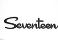 Mid-Century Modern Cursive House Numbers - Sleek Script Address Words