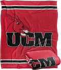 LOGOVISION 60in x 80in Silky Touch Super Soft Collegiate Throw Blanket
