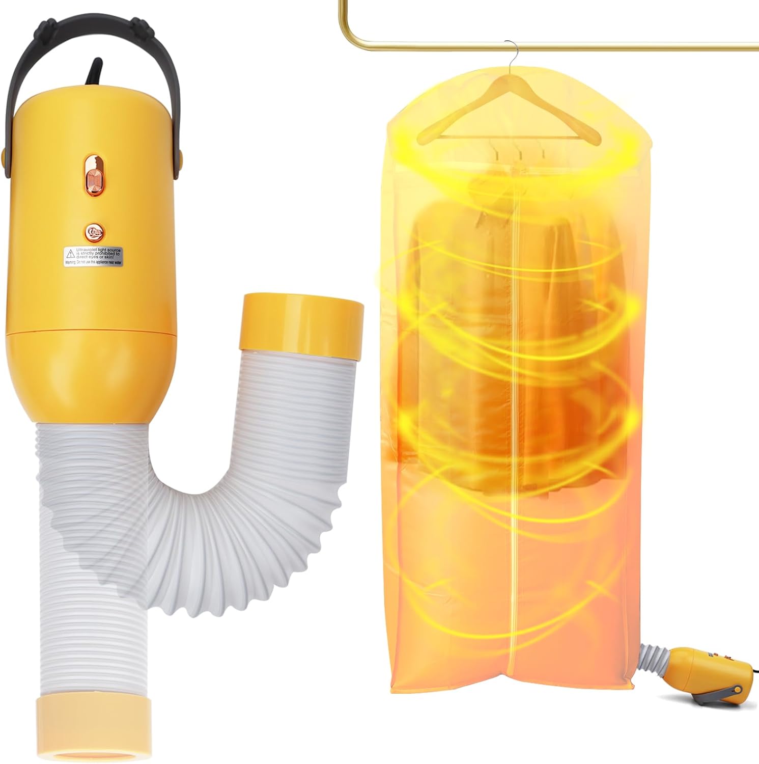 Eslanyatte Portable UV Mini Dryer - Compact Travel Companion