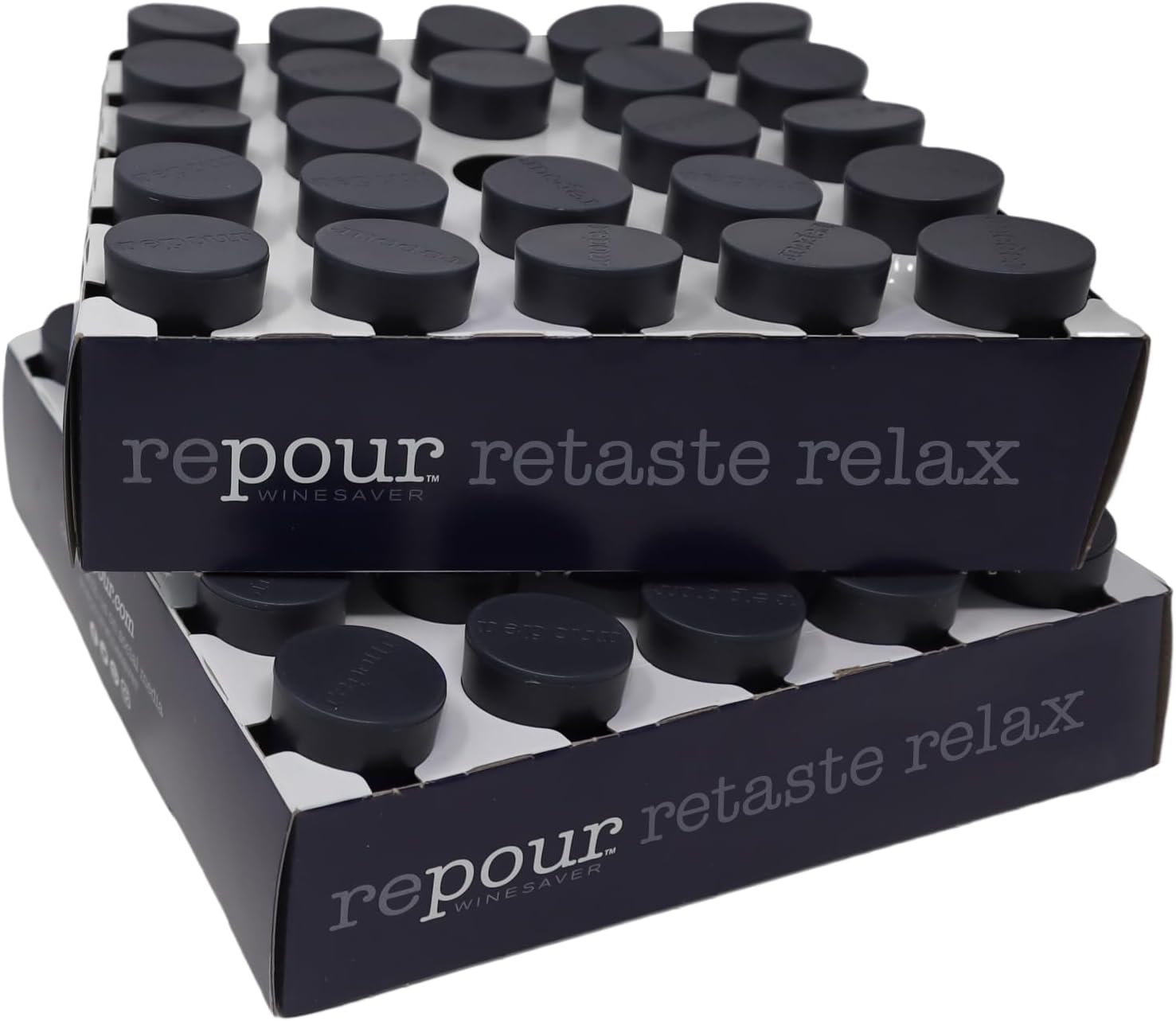 Repour Wine Saver and Stopper - Keep Wine Fresh for Weeks