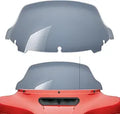 10 in Smoke Wave Windshield for Harley Touring - 10 in Batwing