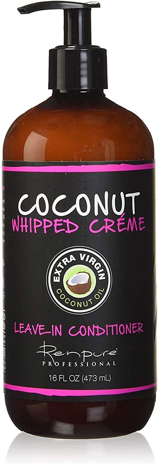 Renpure Coconut Leave-In Conditioner, 16oz - Nourishing Hair Treat