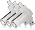Micro Center SuperSpeed 256GB Dual Drive USB-C & OTG Type-A - Fast