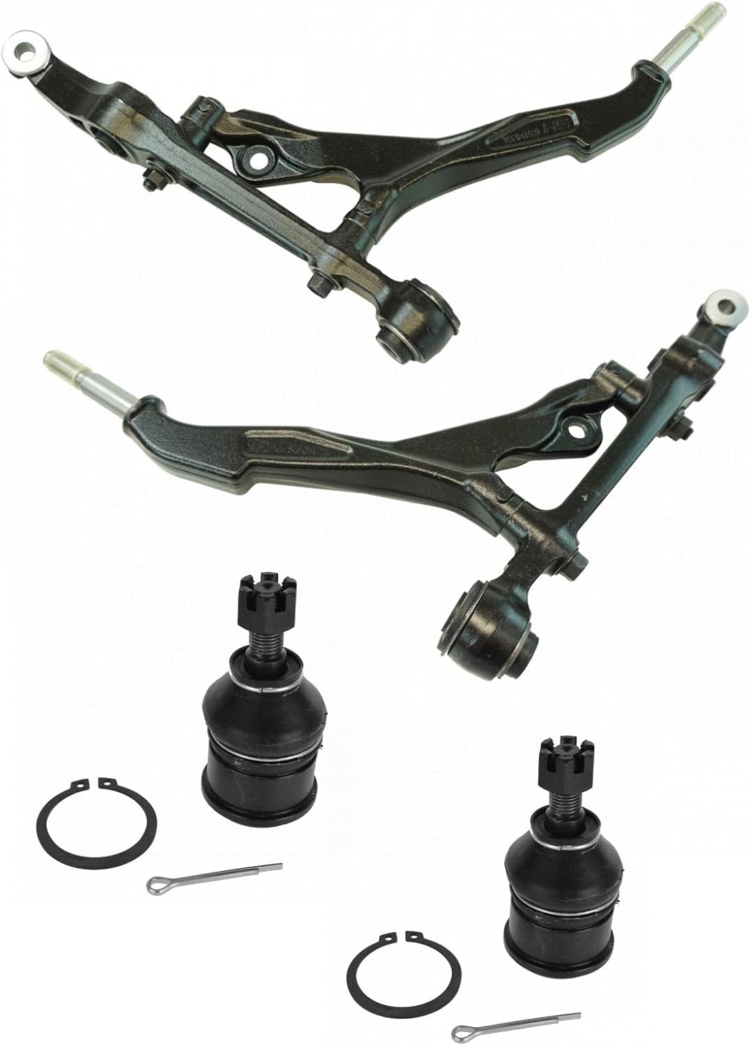 TRQ Front Lower Control Arm Set for 1996-2000 Honda Civic