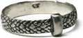Outlander Celtic Style Sterling Silver Ring for Women - 4mm Band