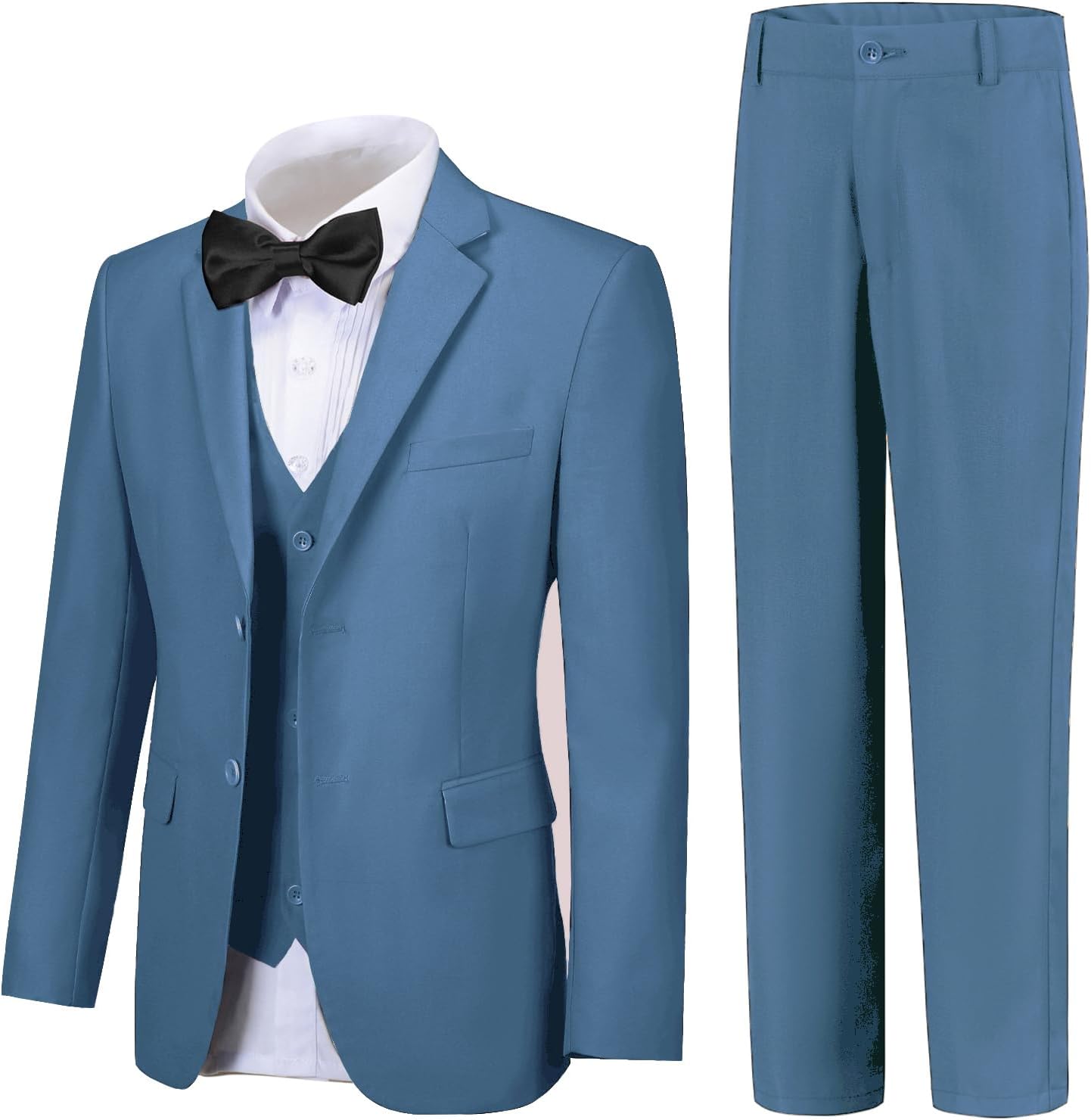 Boy Suits 5 Pieces Formal Suit Set for Kids Dress Events