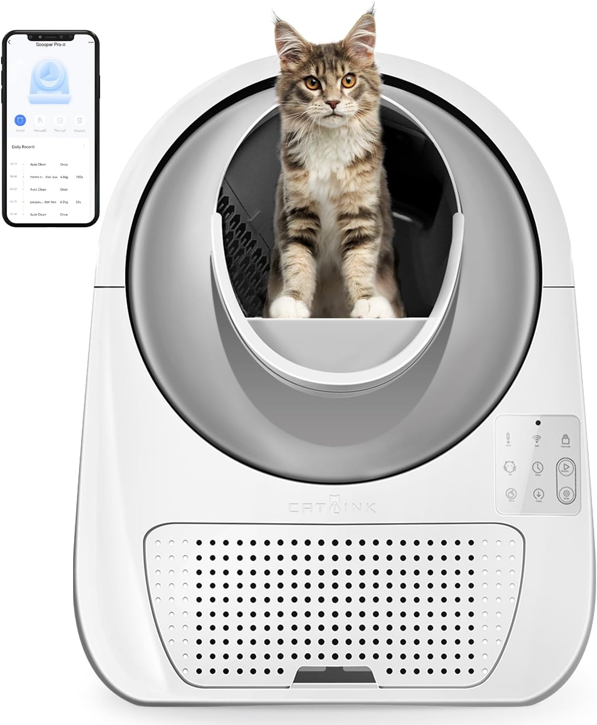 CATLINK Self-Cleaning Litter Box - Hands-Free App Control