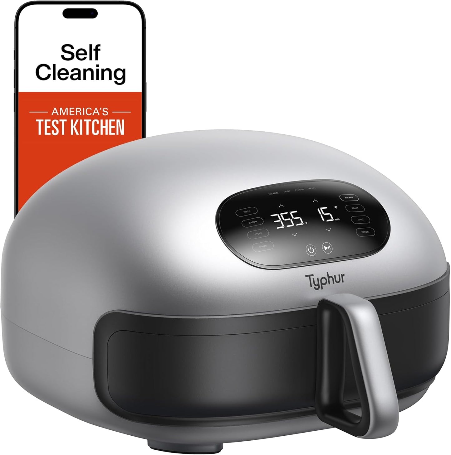 Dome 2 Air Fryer: Superior Airflow, Quick & Easy Meals