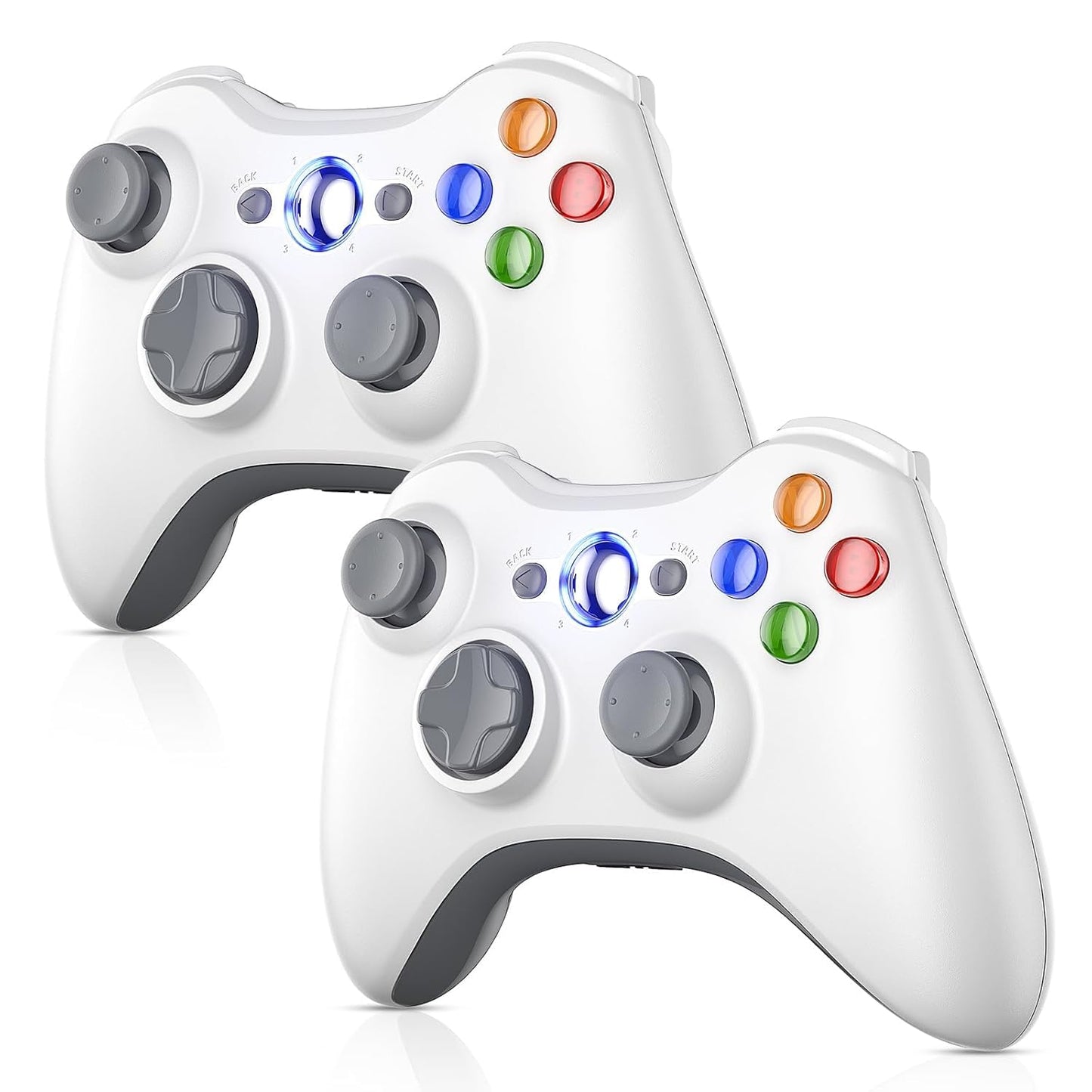 Nonbliep Xbox 360 Controller 2 Pack for Ultimate Gaming Fun