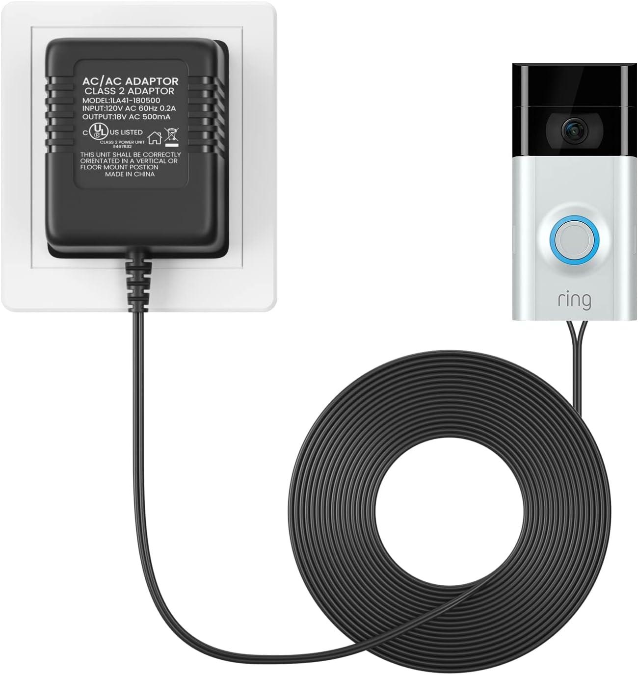 Continuous Power Supply for Ring Doorbells - XXSZHY