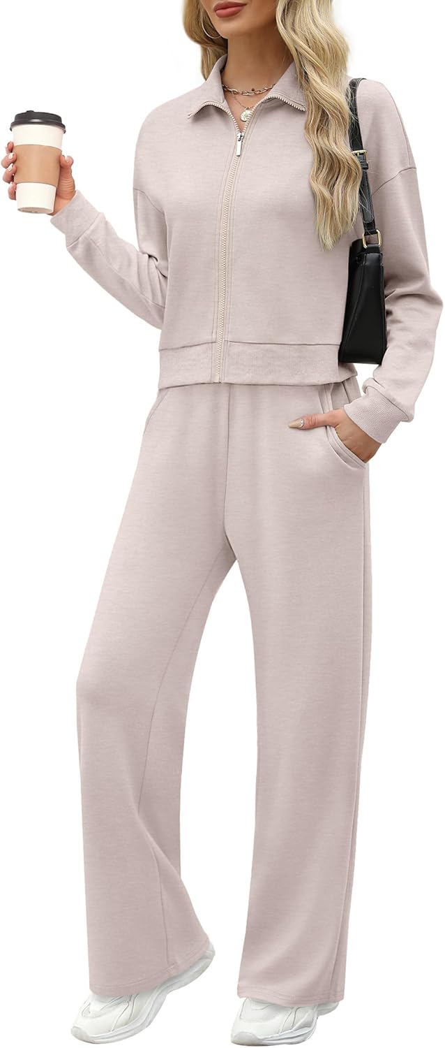 XIEERDUO Lounge Sets for Women: Stylish 2 Piece Tracksuit