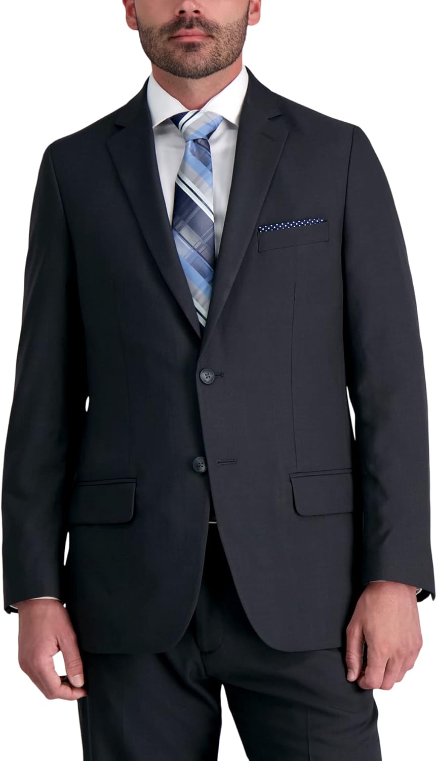 Haggar Men's Smart Wash Premium Stretch Suit Separates for Comfort