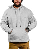 Aramid Lined Motorcycle Protective Hoodie - Removable CE Armor