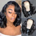 12 Inch Body Wave Lace Front Wig Human Hair 13x4 HD Lace Frontal
