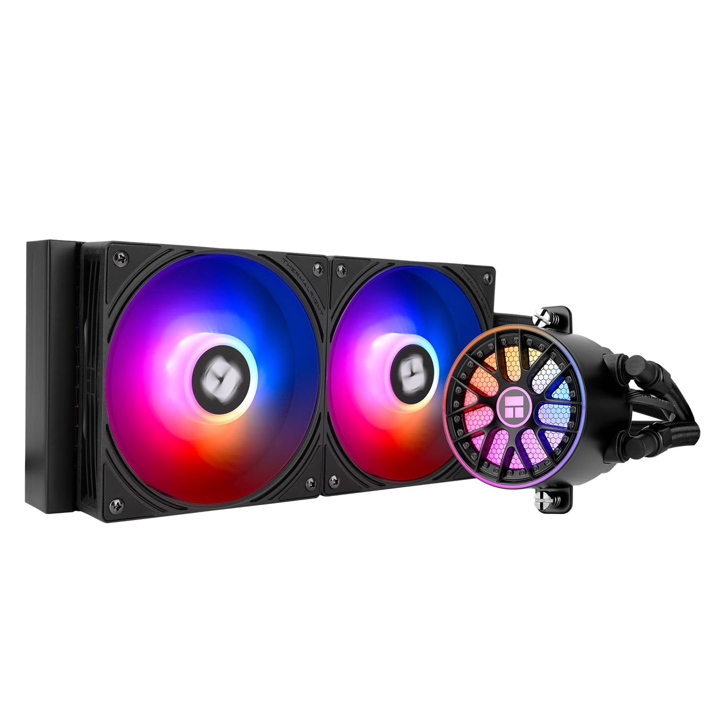 Aqua Elite 240 V6 ARGB Black Liquid CPU Cooler for Optimal Cooling