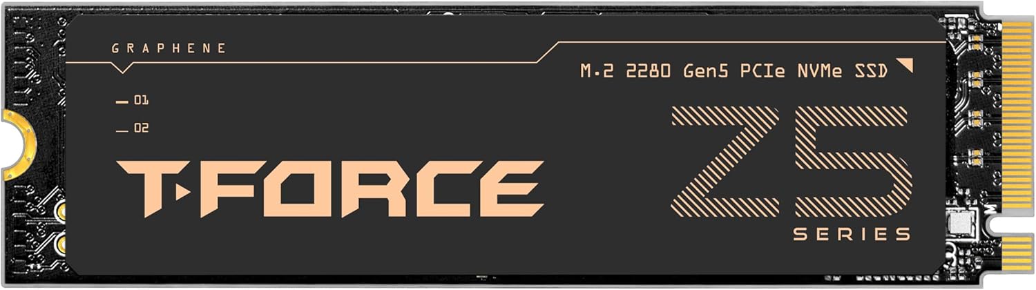 TEAMGROUP T-Force Z540 2TB NVMe SSD with Graphene Heat Spreader