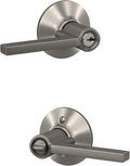 Schlage F51A LAT 619 Latitude Door Lever for Keyed Entry Security