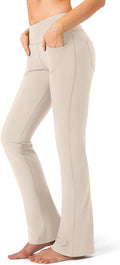 G Gradual Women's High Waist Bootcut Pants - DIY Length Fit