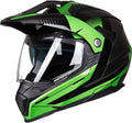 ILM Off Road Motorcycle Helmet with Dual Visors and Safety