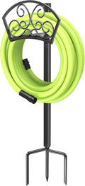 Garden Hose Holder Decorative Hose Butler - Sturdy Free-Standing Rack