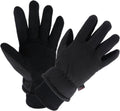 OZERO Winter Gloves -30F Water Resistant Deerskin Suede for Cold