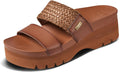 REEF Womens Cushion Vista Higher Slide - Chunky Comfort Platform