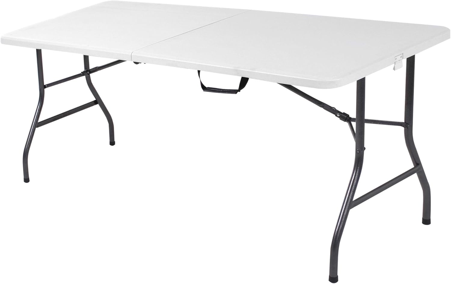 Cosco 6ft Fold-in-Half Folding Table for Indoor and Outdoor Use