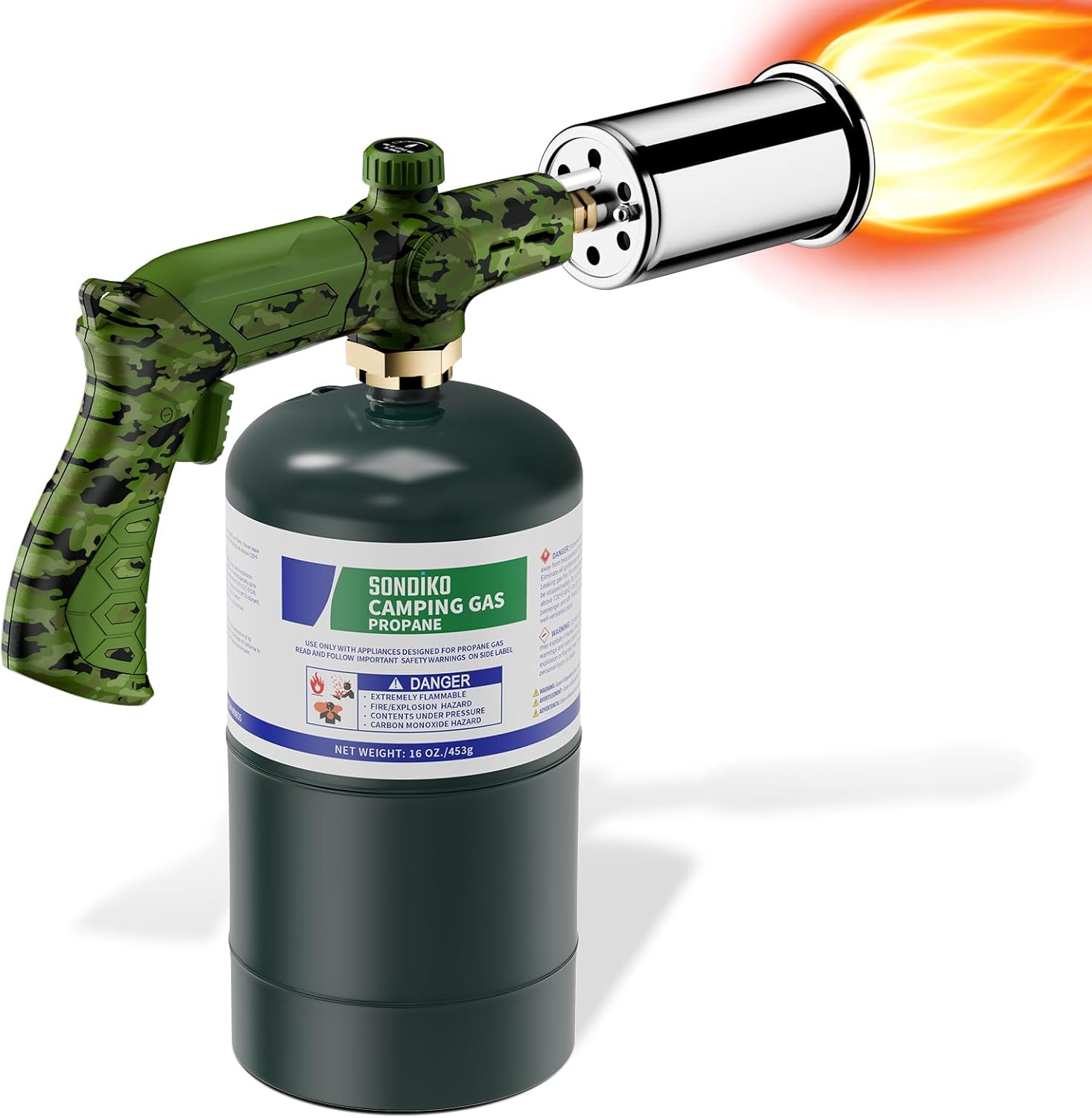 Sondiko Powerful Propane Torch L8010 for Culinary and DIY Tasks