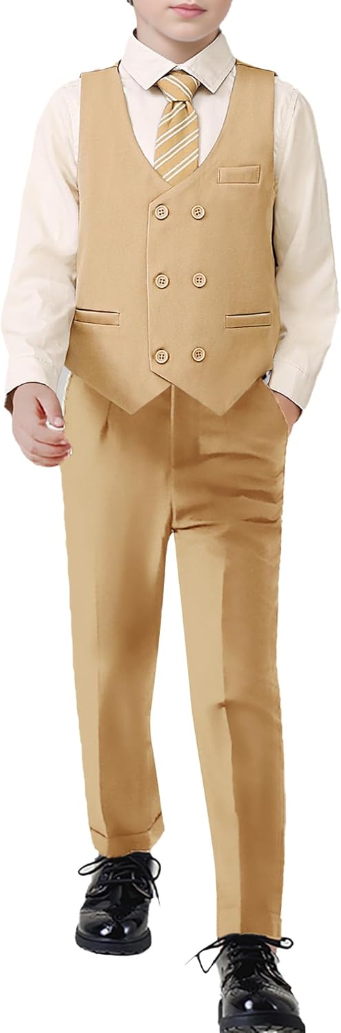 ZOEREA Boys Suit Formal Dress Clothes for Weddings and Events