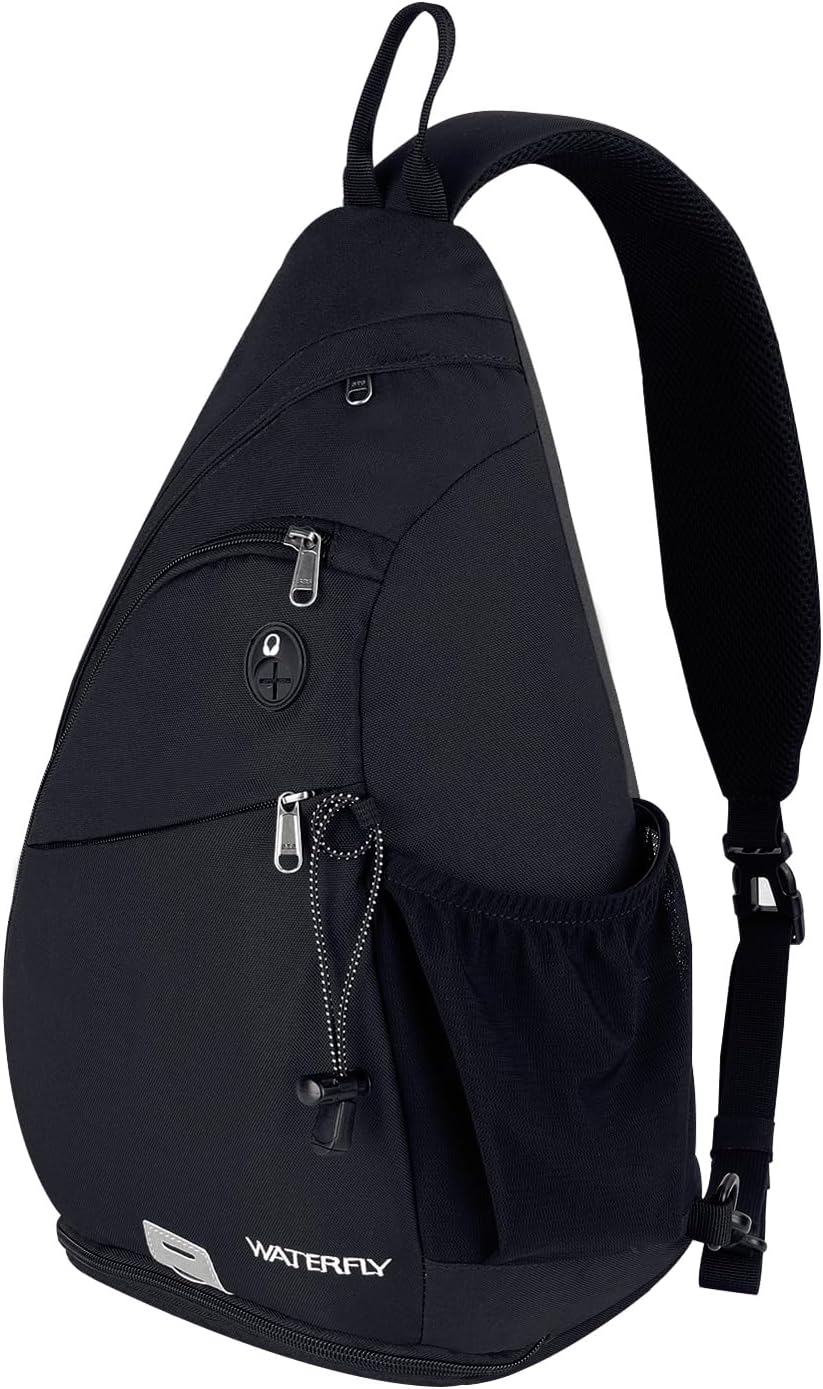 WATERFLY Sling Bag Crossbody Backpack: Stylish Daypack for All