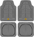 CAT ToughRide Heavy-Duty 4 Piece Rubber All Season Floor Mats - Total
