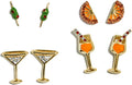 BaubleBar Food & Drink-Themed Statement Earrings - Playful Cocktail