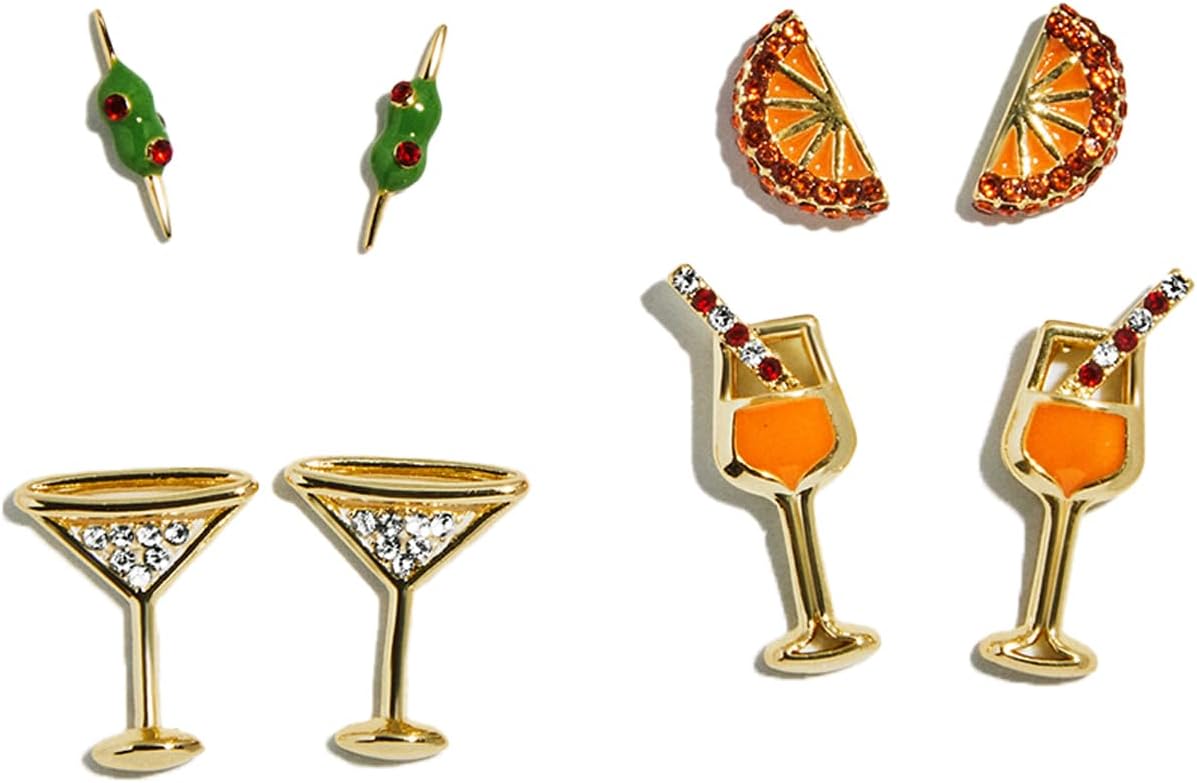 Food & Drink-Themed Statement Earrings for Fun-Loving Women
