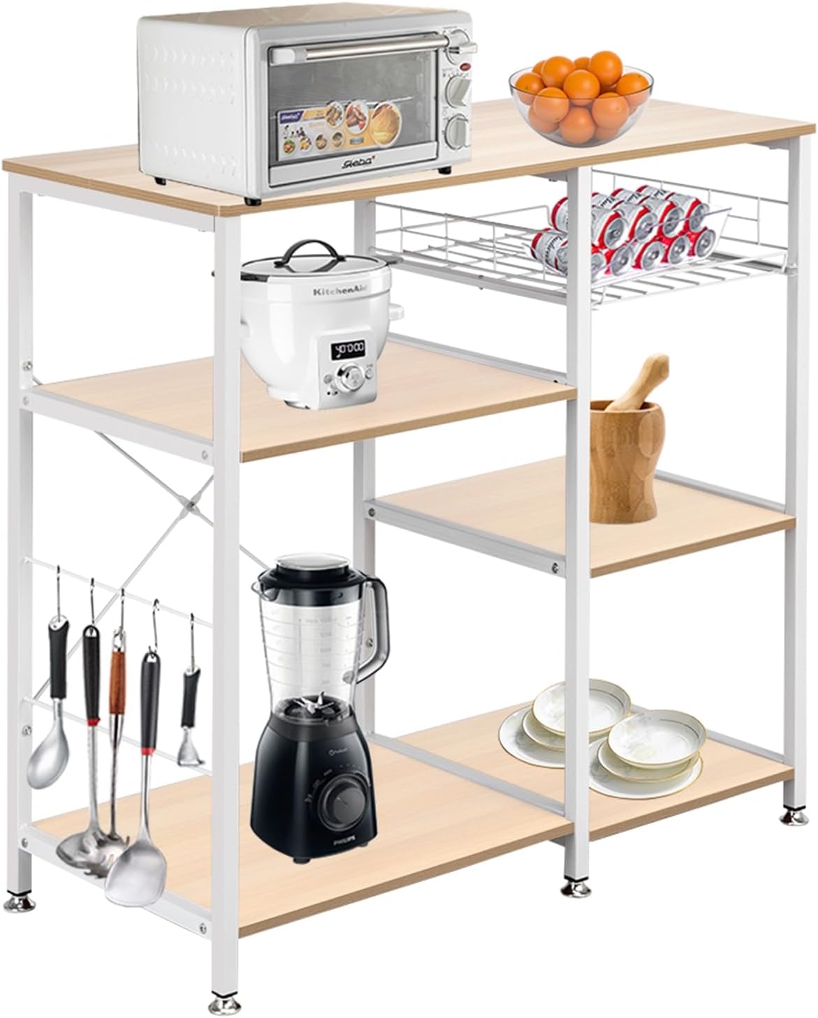 Sturdy 3-Tier Kitchen Baker's Rack - Max Storage Capacity! 