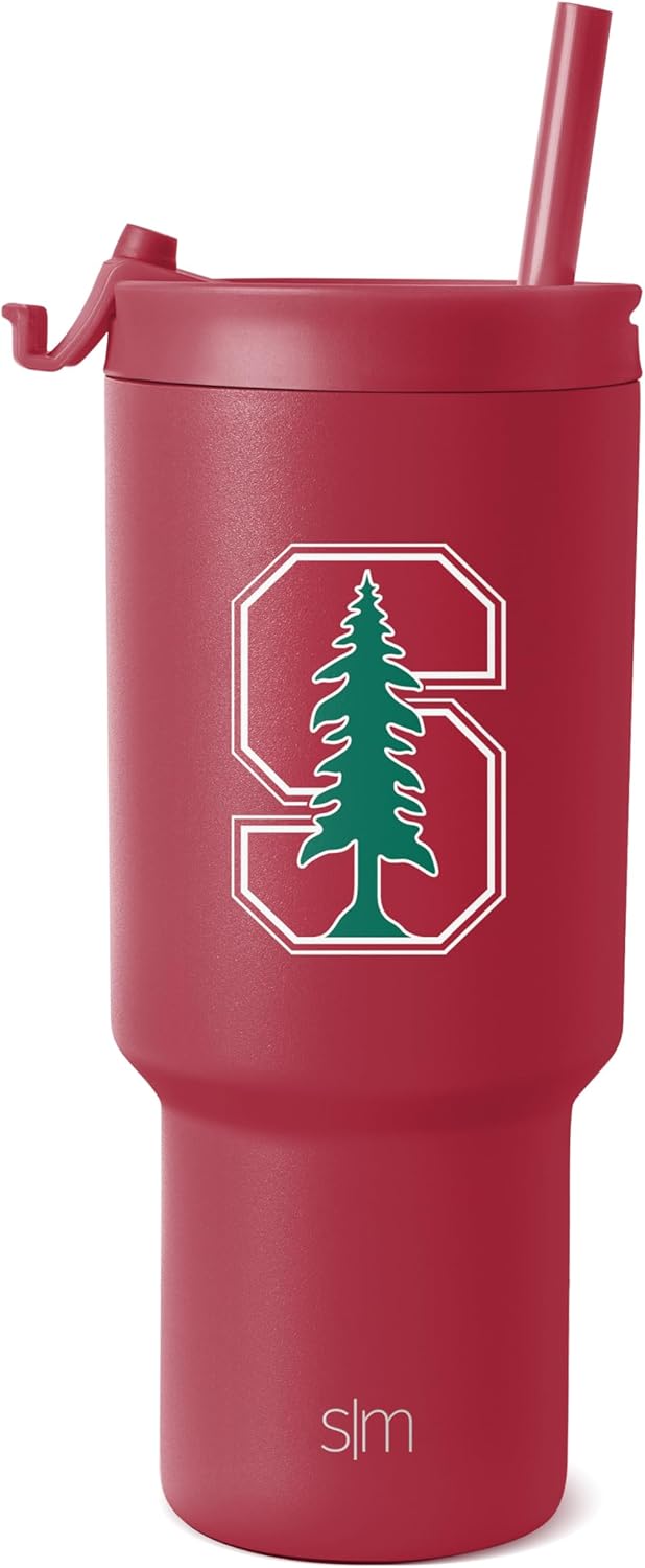 30oz Tumbler with Flip Lid and Straws - Perfect for Gifts