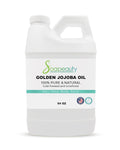 Soapeauty Golden Jojoba Oil 64 Fl Oz - 100% Pure Cold Pressed