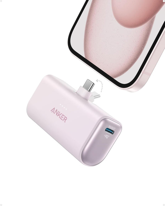 Anker Nano Power Bank 5,000mAh - Fast Charging for Apple & Samsung
