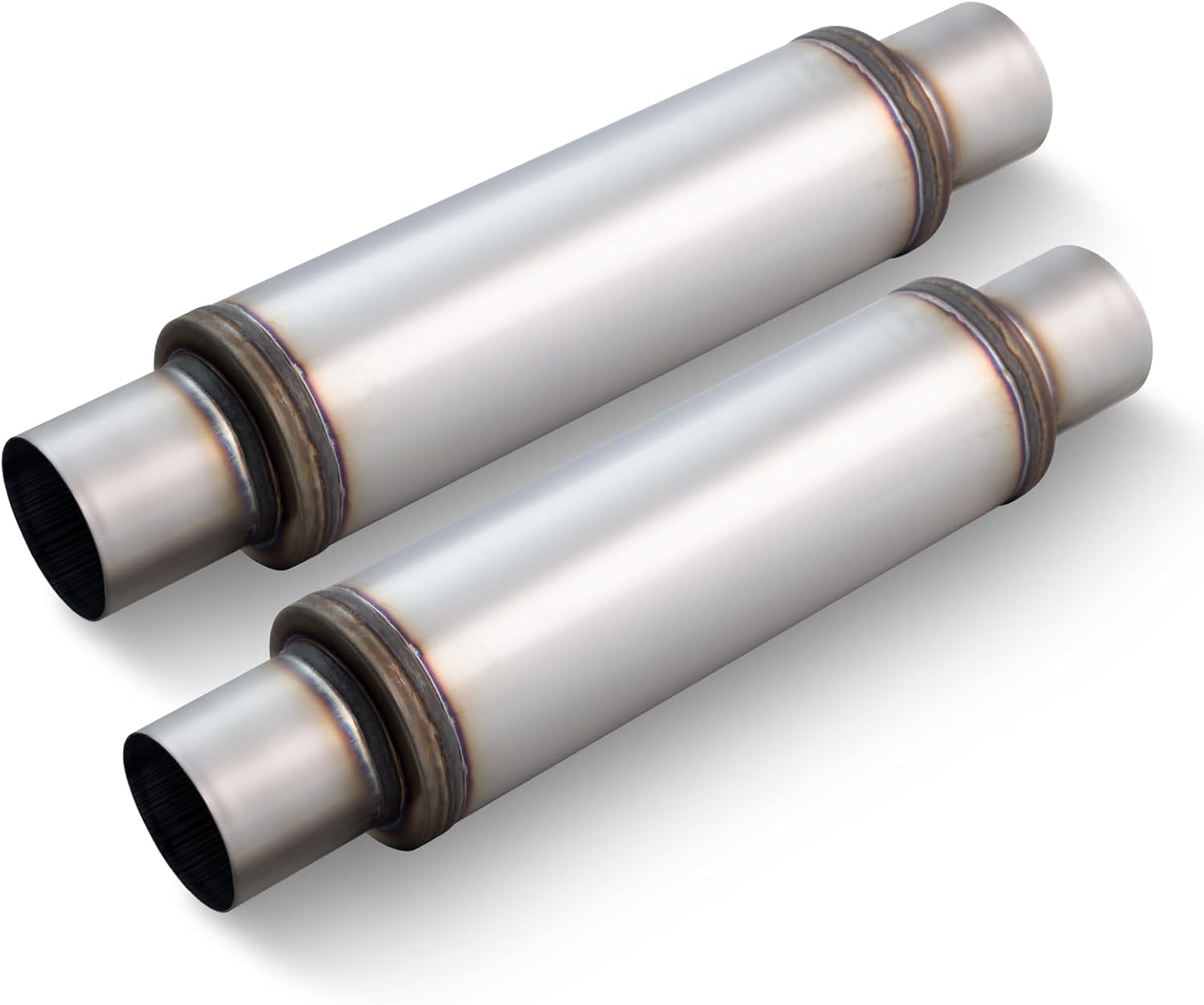 3 Inch Mufflers by LCGP - Universal Stainless Steel Resonator