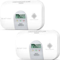 Carbon Monoxide Detector 10 Year Life, Portable 2-Pack - Reliable