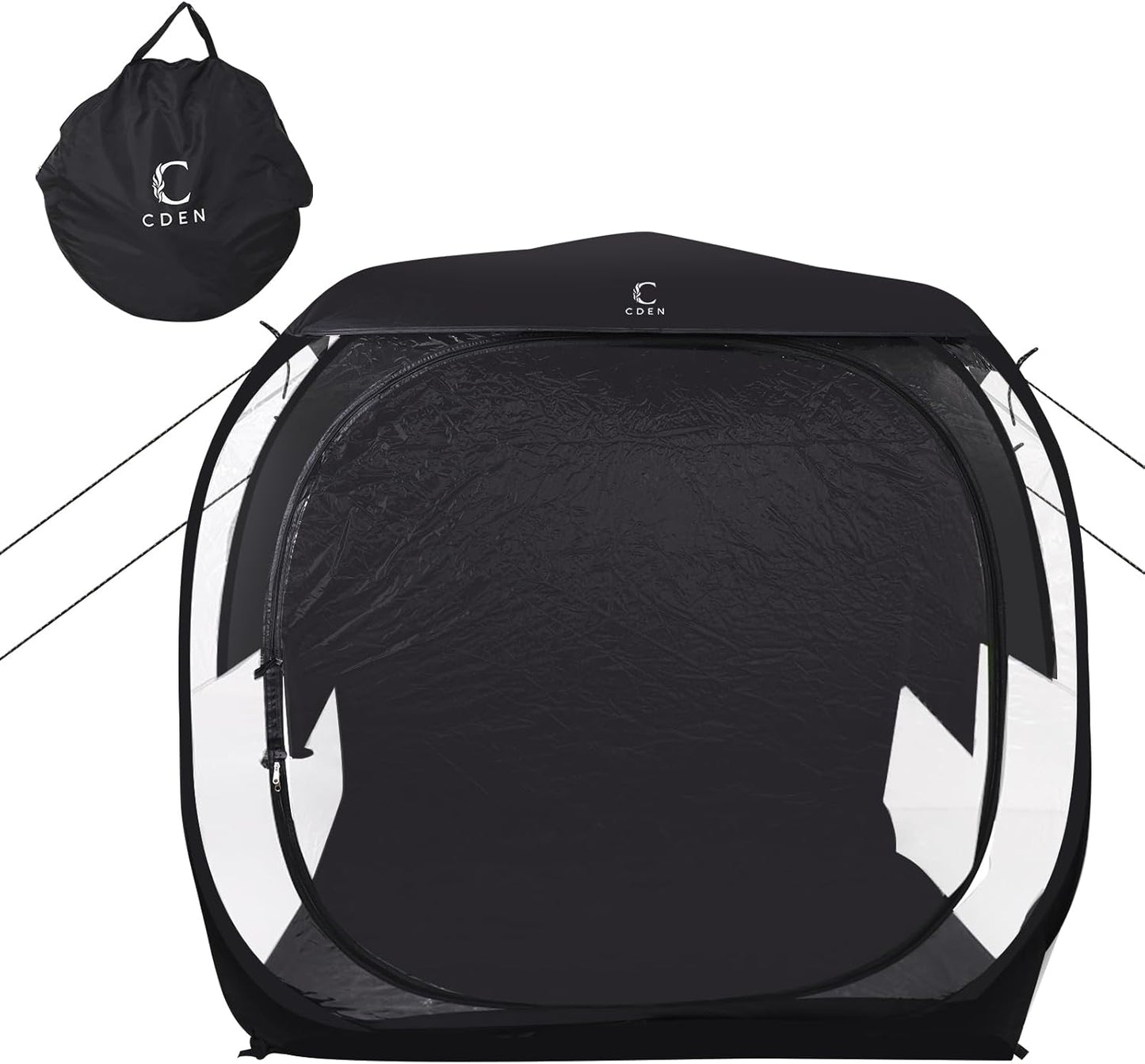 Instant Pop Up Sport Tent, Rain Fly, Sealed Floor