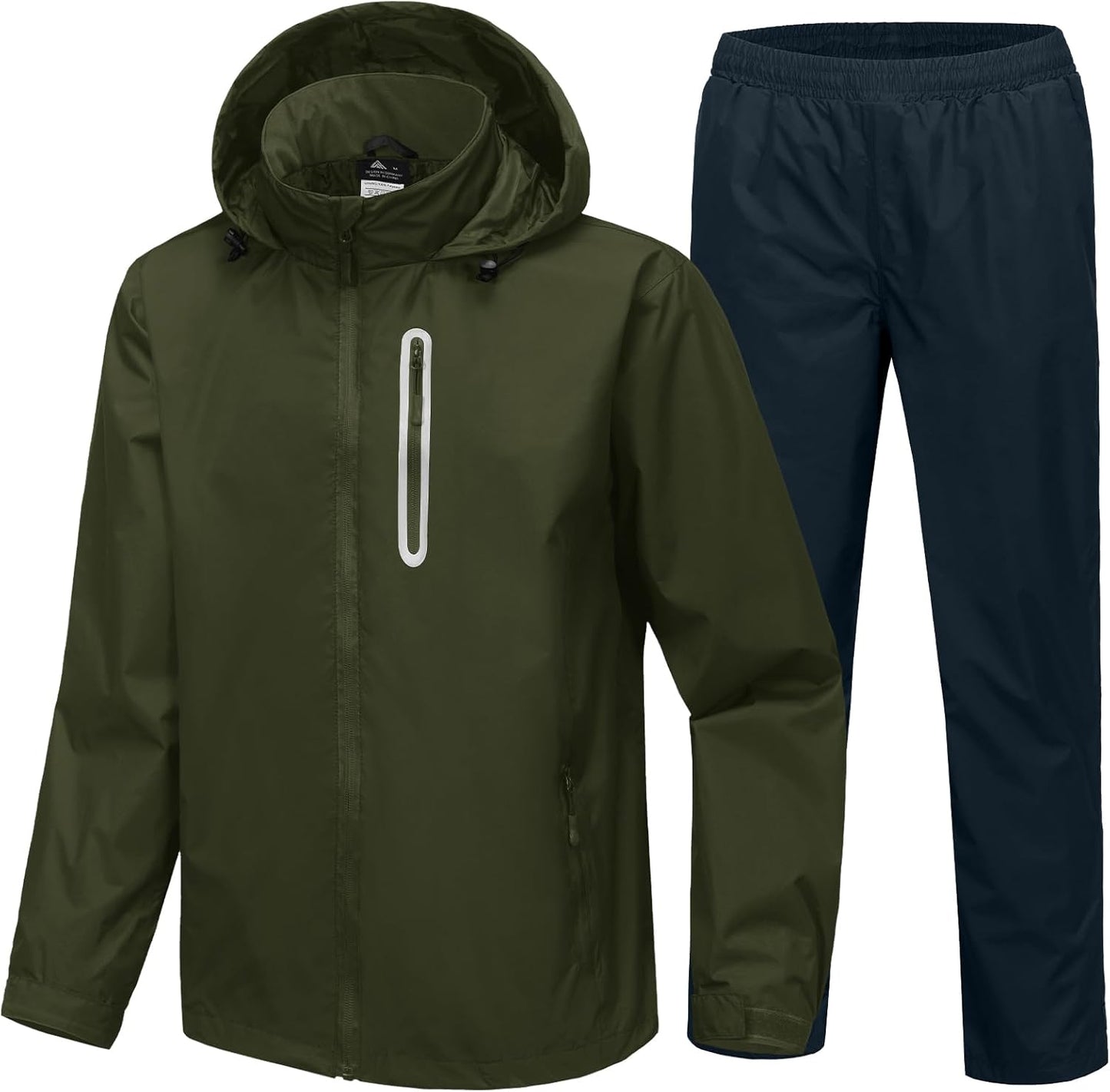 SWISSWELL Men's Waterproof Golf Rain Suit for Outdoor Activities