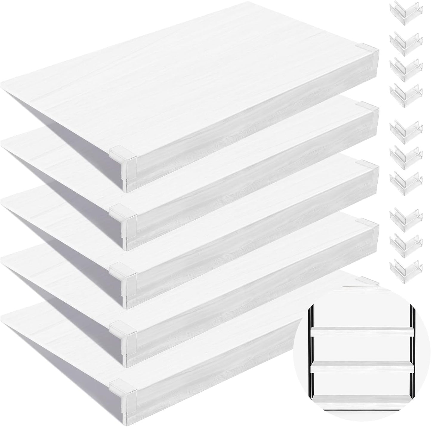 Wire Rack Covers for Shelves - Durable and Easy to Install