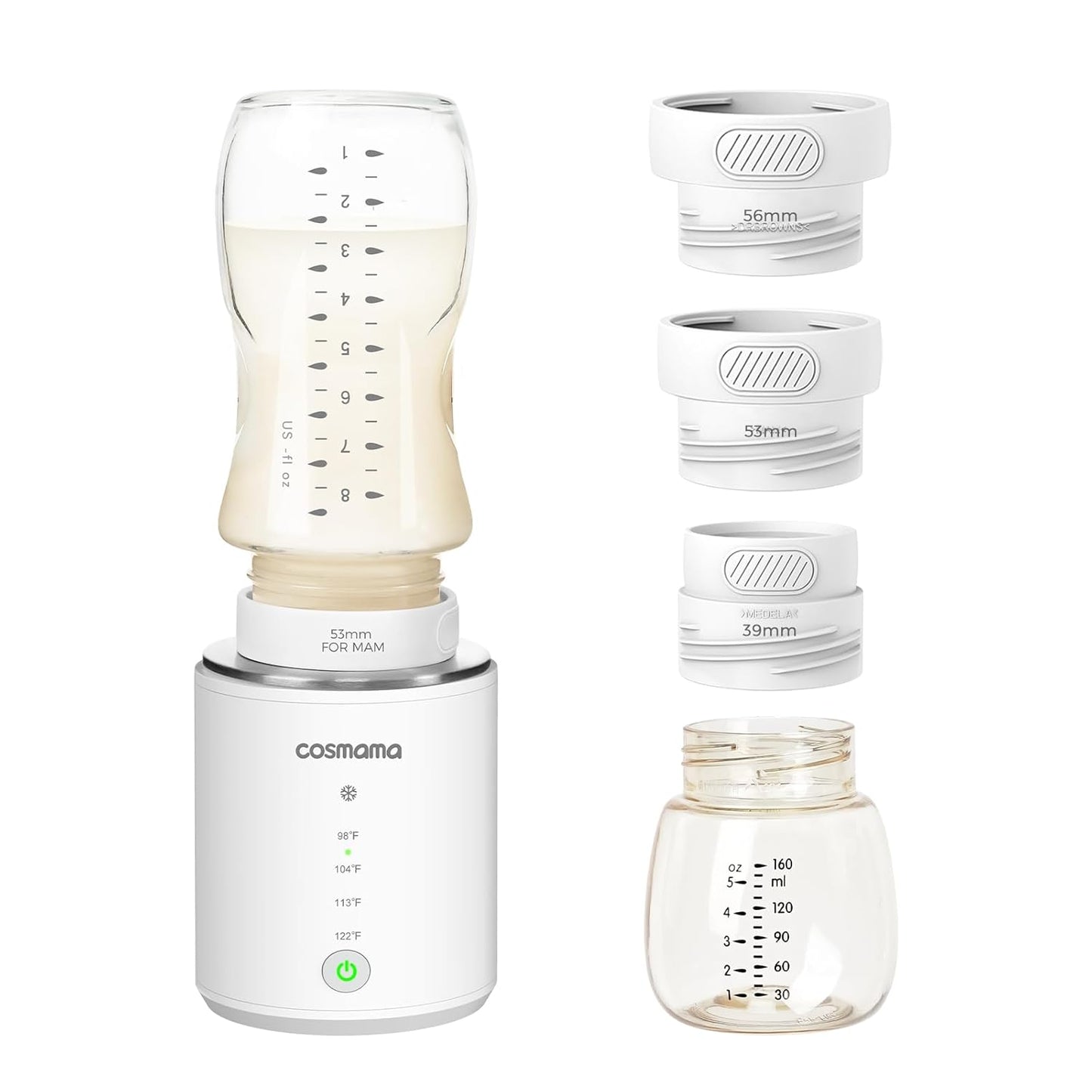 Fast Heat Rechargeable Bottle Warmer - Cosmama