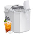 Ice Maker Countertop 26 lbs/day Portable Ice Machine - White