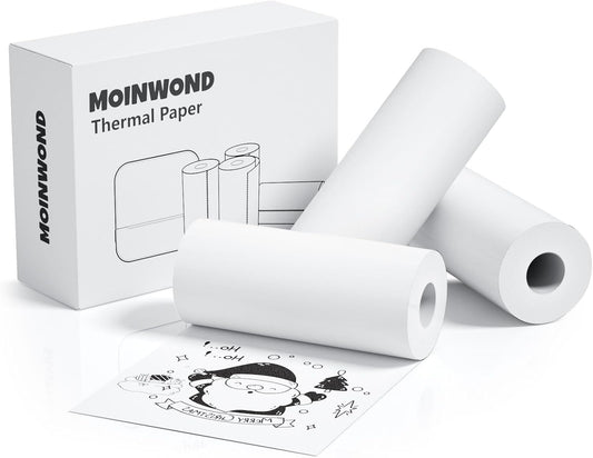 3-Roll Mini Printer Sticker Paper Set - Notes & Photos!