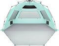 Oileus XX-Large Pop Up Beach Tent Sun Shelter - Instant Shade for 5-6