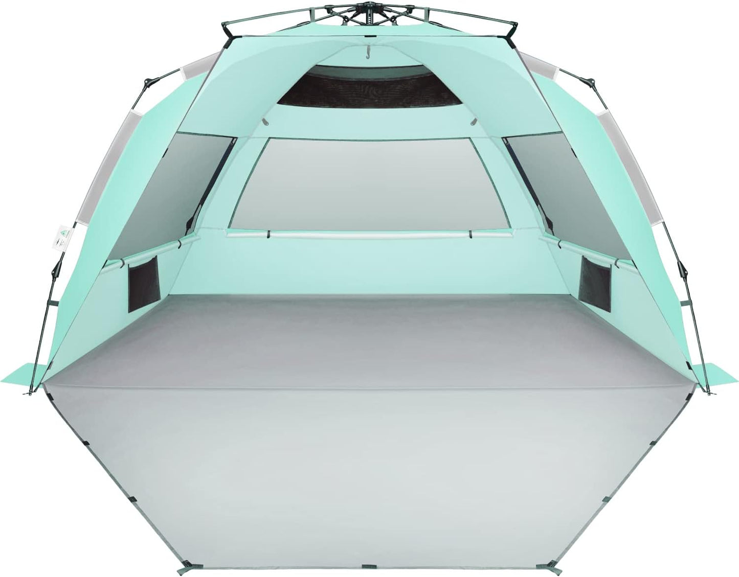 Oileus XX-Large Pop Up Beach Tent for 5-6 Person Sun Shade
