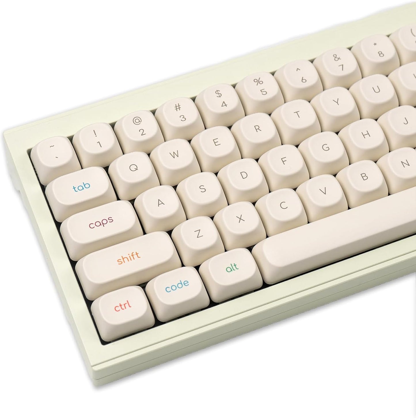 MOA Profile PBT Keycaps Set for Mechanical Keyboards - 124 Keys